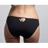 Marlies|dekkers Triangle černé triangl stříbrný kalhotky